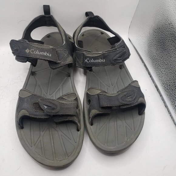 Columbia 2 Strap Sandals Mens US 12 Outdoors hiking water drains - Picture 4 of 7